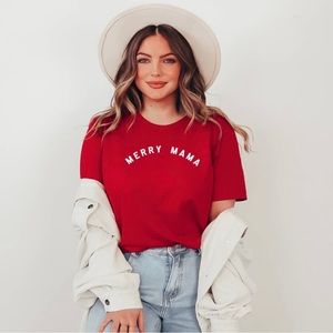 Merry Mama Women Shirt L